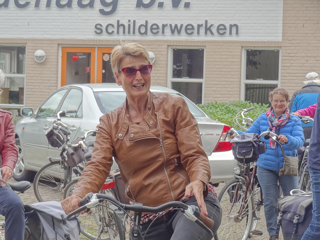  Uistapje 2017, rondleiding in de natuur en uitleg van de natuur. 